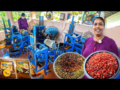 Goa Hardworking Lady Selling Goan Secret Garam Masala Making Rs. 1200/- Only l Goa Street Food