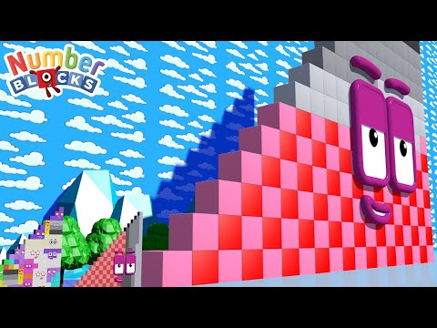 Numberblocks Step Squad NEW 1 to 171 vs 190,000,000 BIGGEST - The Amazing Step Squad Numberblocks