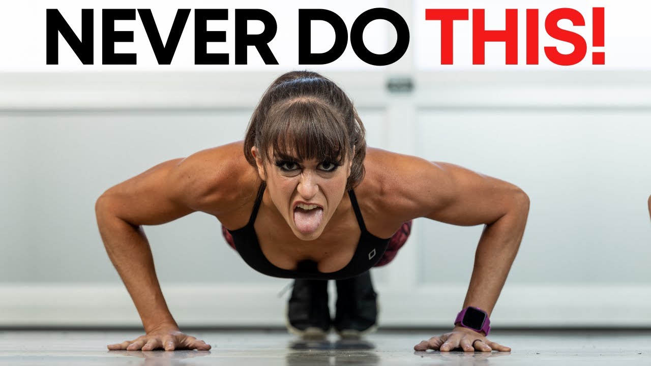 NEVER Do Push Ups Like This - Avoid These 4 Common Mistakes