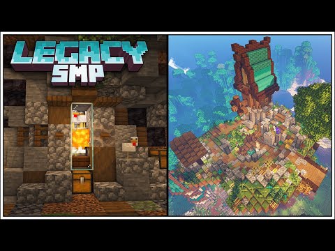 EPIC Sky Island Chicken Farm! 1.16 SMP Minecraft