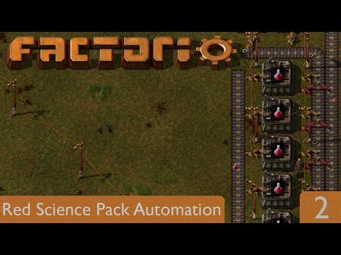 Red Science Pack Automation | Factorio 0.15 | Part 2