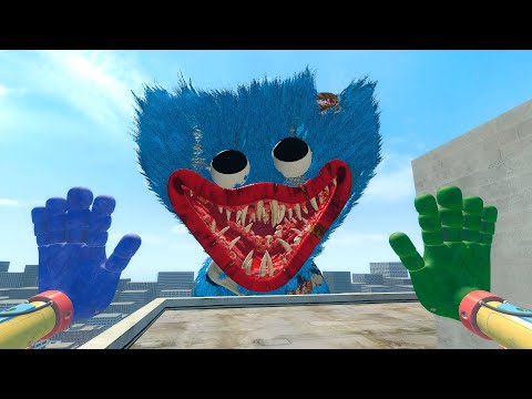 SCARY HUGGY WUGGY FROM POPPY PLAYTIME 3 KEEP IN THE CITY (Garry's Mod)