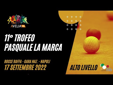 Bocce Raffa - 11° Trofeo Pasquale La Marca