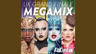 Musik-Video-Miniaturansicht zu UK Grand Finale Megamix Songtext von RuPaul feat. The Cast of RuPaul's Drag Race UK