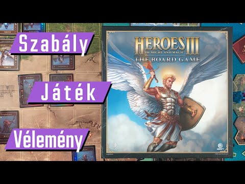 Heroes of Might & Magic III The Board Game | Végigjátszás | Játékszabály - PumiGame