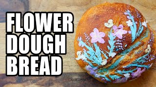 DIY FLOWER DOUGH BREAD - Man Vs Corinne