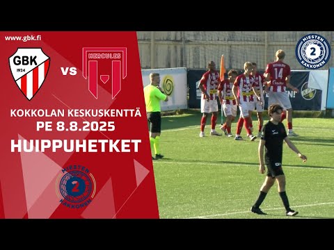 GBK - Hercules pe 8.8.2025 | Huippuhetket