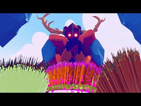 BERSERKER GOLEM vs EVERY GOD - Totally Accurate Battle Simulator TABS