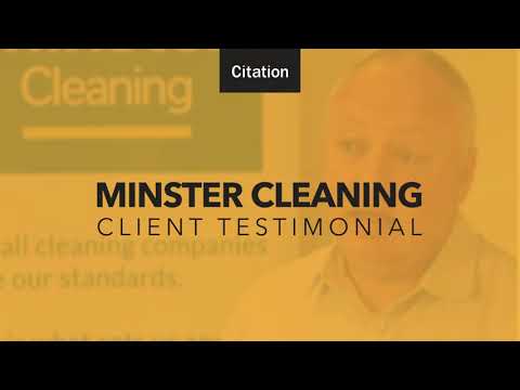 Minster Cleaning Services  - Customer Success Story
