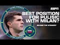 ‘He should be in the MIDDLE!’ Is Christian Pulisic better playing behind a striker? | ESPN FC