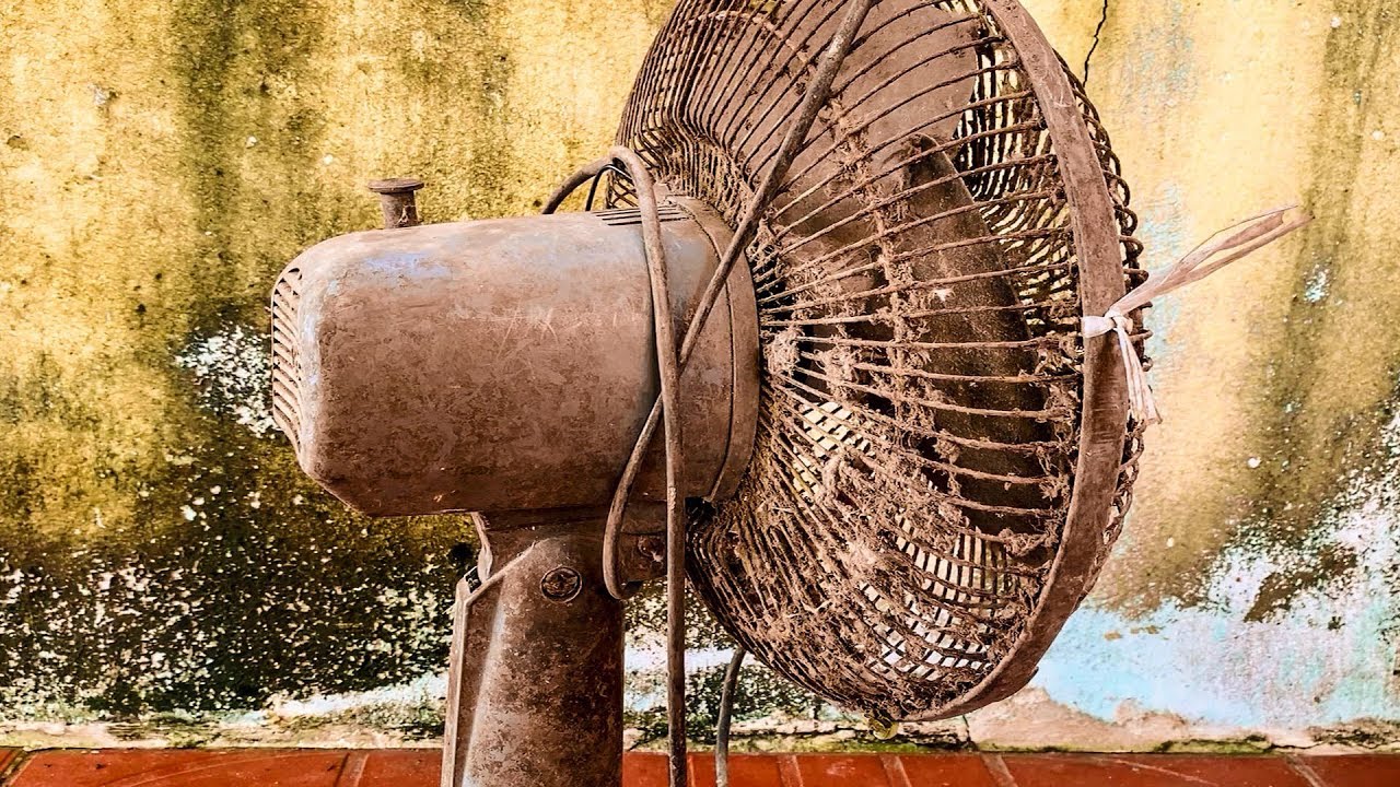 Restoration Old rusty table fan |Restore electric fan