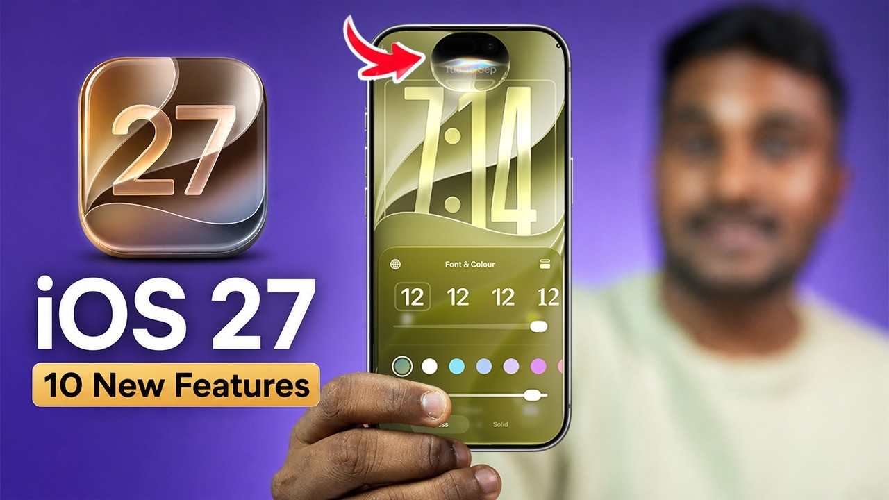 iOS 27.0 😍 "Stable Update" Official 10 New Features & Changes🔥!