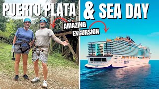 We Found THIS Hidden Gem in Dominican Republic! (+MSC World America Sea Day)