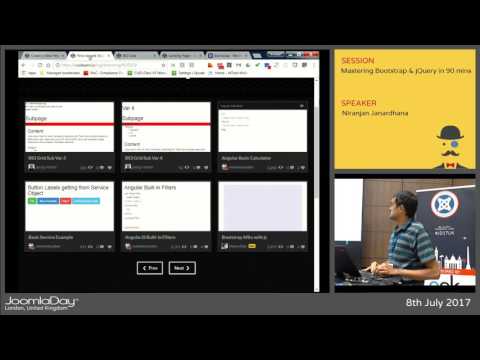 JD17UK - Mastering Bootstrap & jQuery in 90 mins