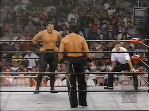 (5.26.1997) Road to GAB '97 Part 7 - The Great Muta debut with Sonny Oono getting his ass kicked