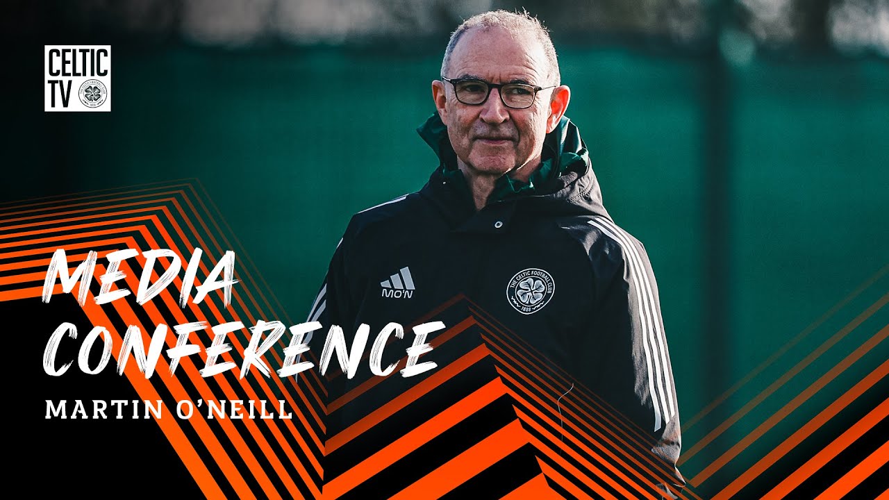 Full Media Conference: Martin O'Neill previews #CelticUtrecht  (28/01/26)