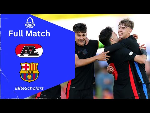 Full Match AZ Alkmaar U19 vs Barcelona U19 | UEFA Youth League Semi-final 25/04/25