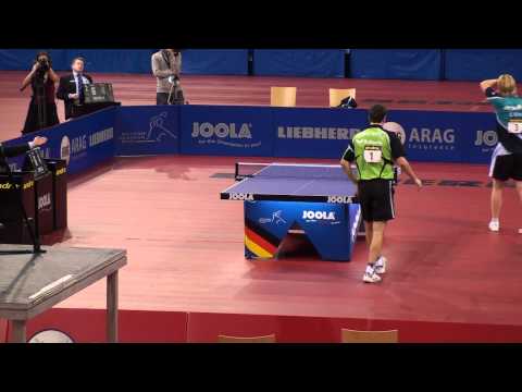 NDM Trier 2010  Finale Timo Boll-Christian Süß T.6 Satz 6 Deutsche Meisterschaften