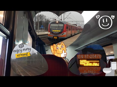 Przejazd EN57-2047 na odcinku Łódź Widzew - Koluszki przez Żakowice Południowe 29.11.2022