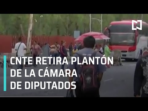 CNTE se retira de Cámara de Diputados - Noticias con Claudio Ochoa