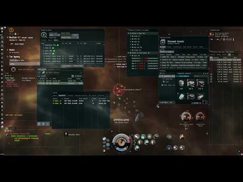 EVE-online True Power Shipyards. Combat Sansha Nation expedition on Stratios | 2nd location
