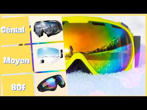 Masques ski 2025 : mon top 3 testé sur pistes