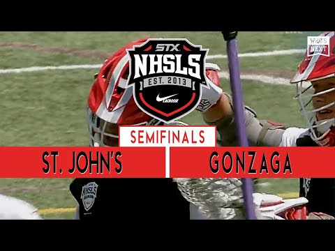 NHSLS Lacrosse - St  John's (DC) vs Gonzaga (DC) - Boys Semifinal 2