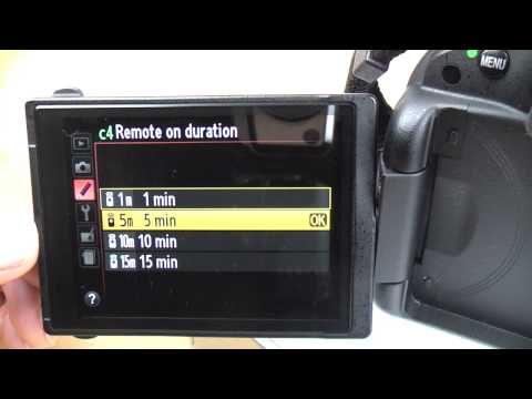 Nikon D5100 beginner basic guide part 2 Menu settings tutorial