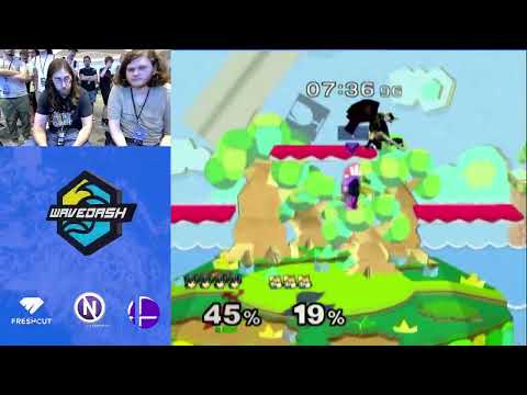 WaveDash 2023 Losers Quarter - ZimD00D (Marth) Vs. Megaman (Fox) - SSBM Tournament