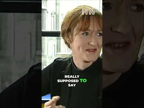 JK Rowling Lets Secret Slip on Harry Potter (1998)