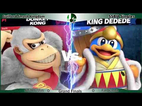 GSK2 - Swift Justus (Donkey Kong, Ike) Vs. FatDragon (King Dedede) - SSBU Grand Finals