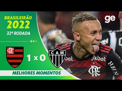 Gols e lances de Flamengo x Atlético Mineiro