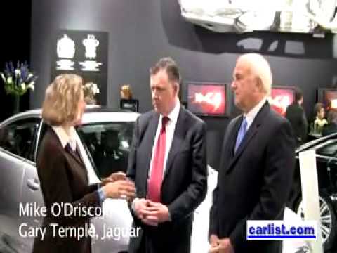 Mike O'Driscoll & Gary Temple, Jaguar & Landrover, at the 2010 NAIAS