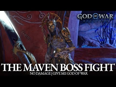 GOD OF WAR: RAGNAROK - The Maven boss fight (NO damage/GMGOW)