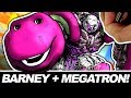TURNING BARNEY THE DINOSAUR INTO A TRANSFORMER