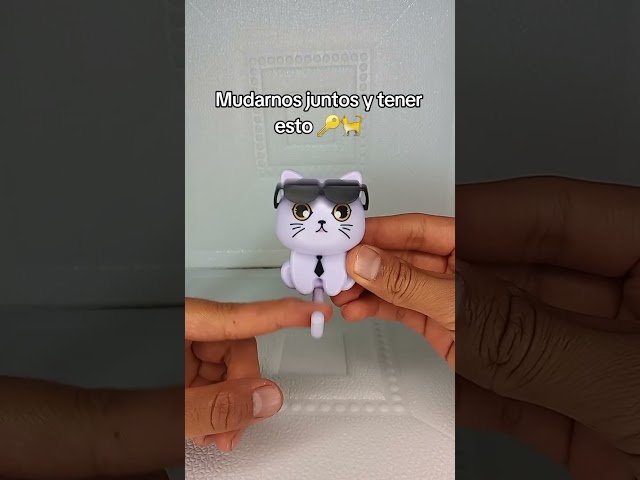 Vídeo relacionado con JJiaoLinin Llavero de Pareja de Gatos, 2 Piezas Dibujos Animados Lindo Magia Gato Llavero Llavero de Pareja de Gatos Llavero Gato para Bolsos Regalos Fiesta Accesorios