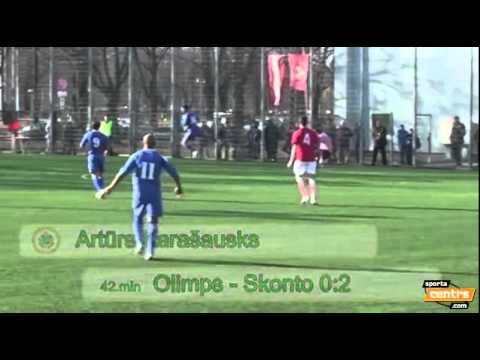 Latvijas Futbola Virslīga 2011. JFK Olimps - Skonto FC 0:4 all goals & full highlights