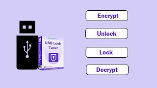 Cocosenor USB Lock Tuner--Encrypt | Decrypt | Unlock | Lock USB Drive within Clicks
