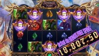 Quand ça claque du BIG WIN ❗❗❗ Achats des parties bonus free games ❗❗❗ Machine à sous INFERNAL FURY
