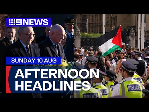 PM's trip to New Zealand; Hundreds of demonstrators arrested in London | 9 News Australia