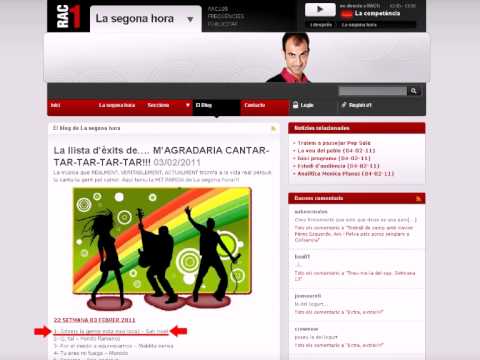 SAK NOEL @ LA SEGONA HORA (RAC1)