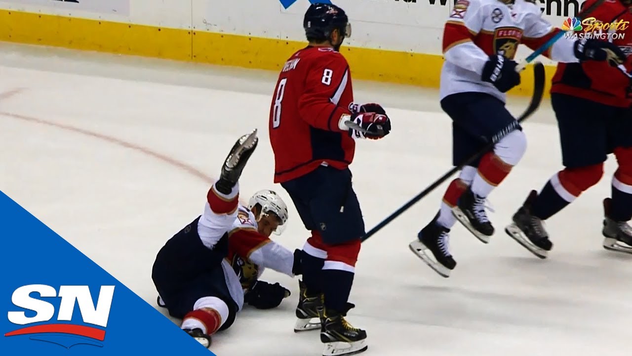 VIDÉO: AYOYE...Ovechkin qui gèle Barkov...