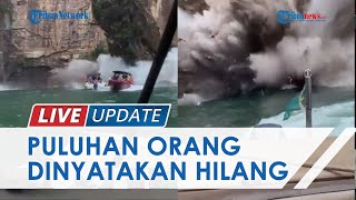 Insiden Tebing Batu Runtuh dan Timpa Perahu Wisatawan di Brasil, Puluhan Orang Dinyatakan Hilang