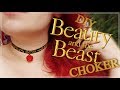 Beauty And The Beast Choker Necklace