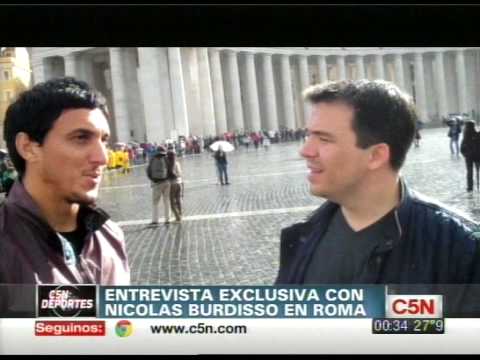 C5N - DEPORTES: ENTREVISTA EXCLUSIVA A NICOLAS BURDISSO