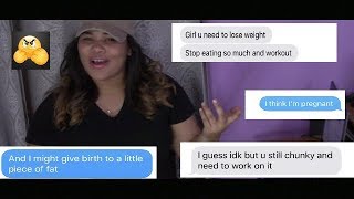 Pranking My Sister with " I Think I'm Pregnant  Lyrics" by SoKo  ( EXTREMELY FUNNY)