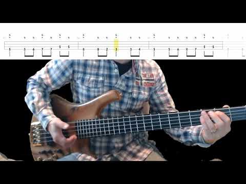 Level 42 - Running In The Family Bass Cover with Playalong Tabs in Video