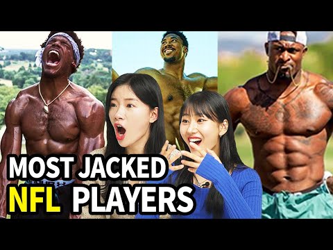 Korean Girls React To Hottest American Football Players!!