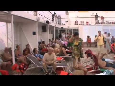 Raw Video: Passengers Calm Aboard Costa Allegra