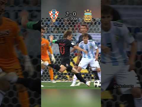 Croatia vs Argentina 2018